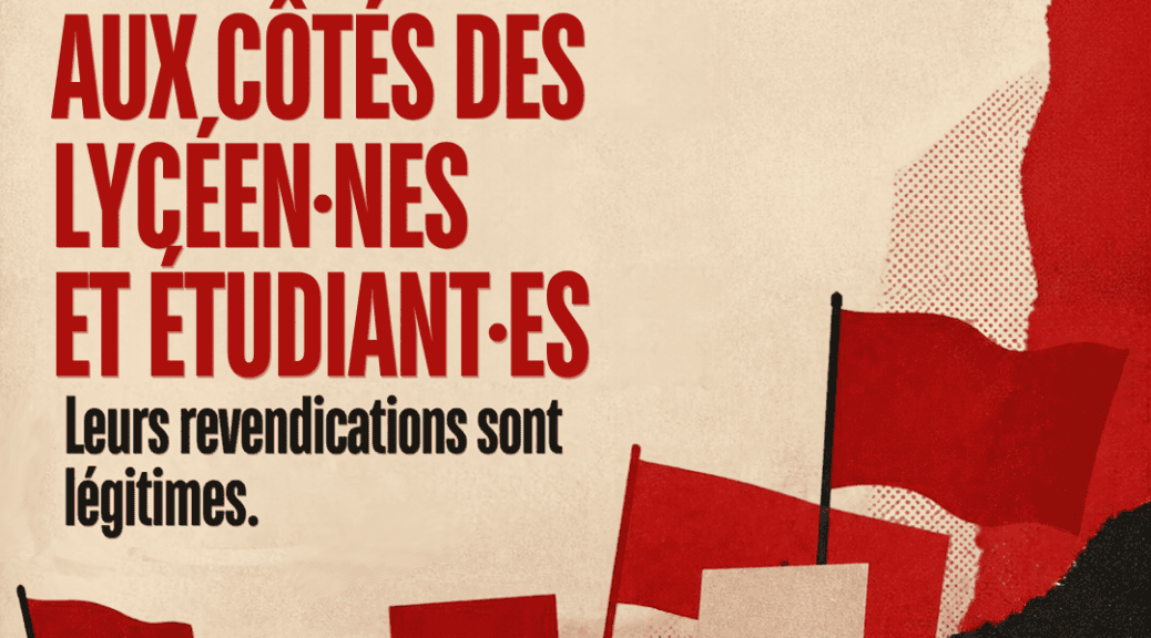 CGT Randstad Intérim aux côtés des lycéen·nes et étudiant·es le 13 octobre 2026